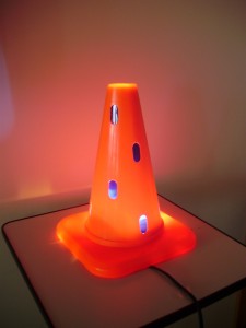 Dennis Oppenheim - Safety Cones, 2010