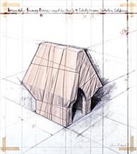 Christo - Wrapped Snoopy House, 2004