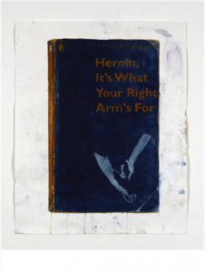 Harland Miller, Heroin, Its What Your Right Arm's For, 2012
