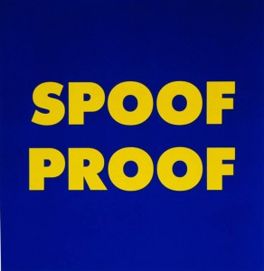 Kay Rosen print - Spoof Proof (PWP011)