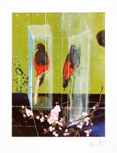 Damien Hirst, Two Parrots, 2012. 