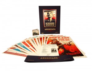 Shepard Fairey - Americana Box Set, 2012.  