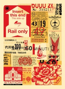 Shepard Fairey - Station to Station 1, 2012. 