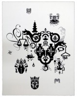 Ryan McGinness, Units of Meaning (3), 2012.