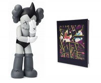 KAWS Astro Boy (Grey Version) and KAWS DOWN TIME catalog, 2013.