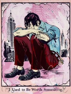 Faile, I Used To Be Worth Something, 2012. (Pink edition)
