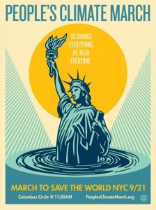 Shepard Fairey, People's Climate March - To Change Everything We Need Everyone, 2014.
