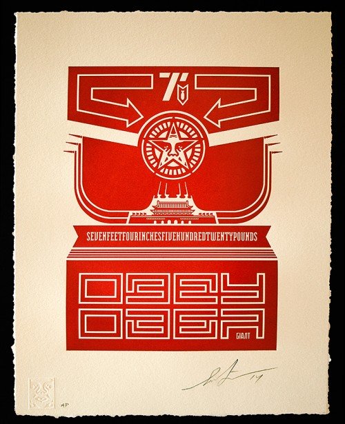 Shepard Fairey, Chinese Banner, 2014