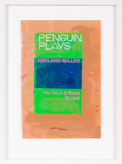 Harland Miller — I'm On A B Road To Hell, 2014