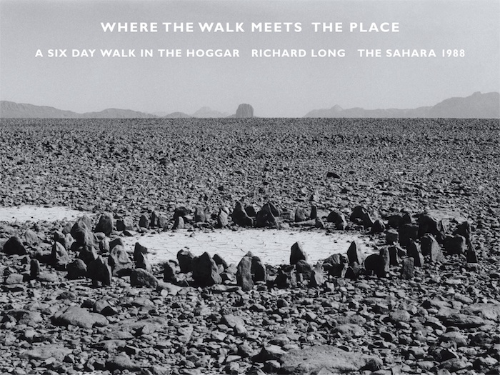 Richard Long, Where the Walk meets the Place, 2014