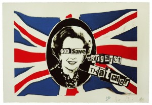 Billy Childish & Jamie Reid, God Save Margaret Thatcher, 2015