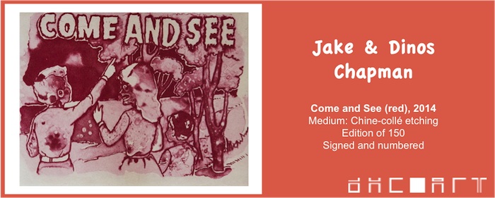 Jake & Dinos Chapman, Come & See (Red), 2014