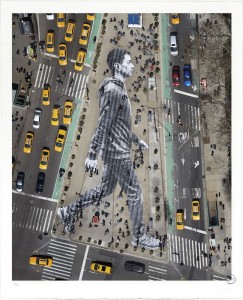 JR - Migrants, Walking New York City - 2015