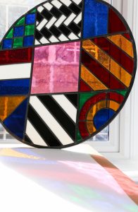 Peter Blake - Dazzle Disc (stained glass, small - 2016
