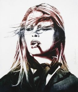 Mr Brainwash - Brigitte Bardot (Red lips)- 2016