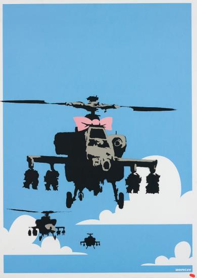 Banksy - Happy Choppers - 2003