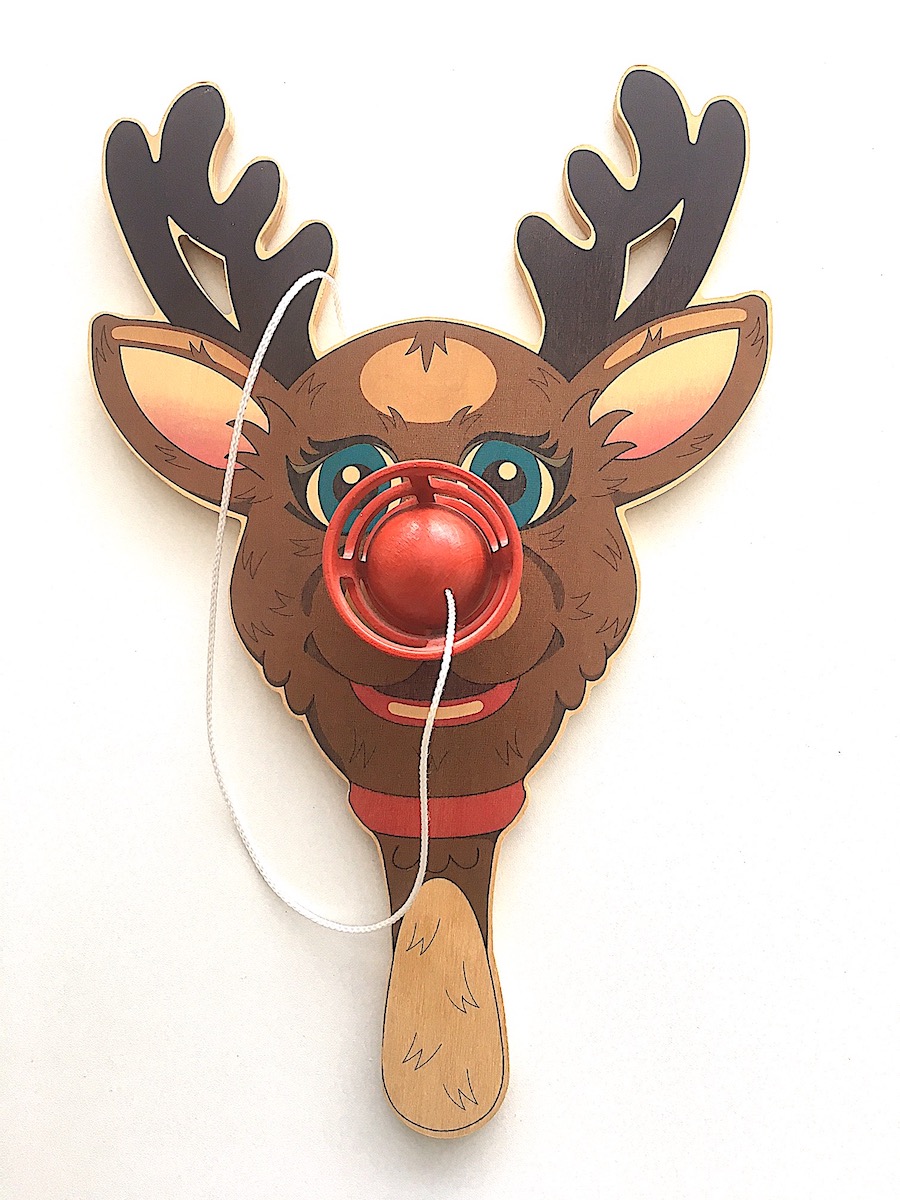 Jeff Koons - Paddle Ball Game / Rudolf the red nosed Reindeer - 2000