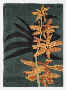 Jonas Wood - Yellow and Orange Orchid Clipping - 2018
