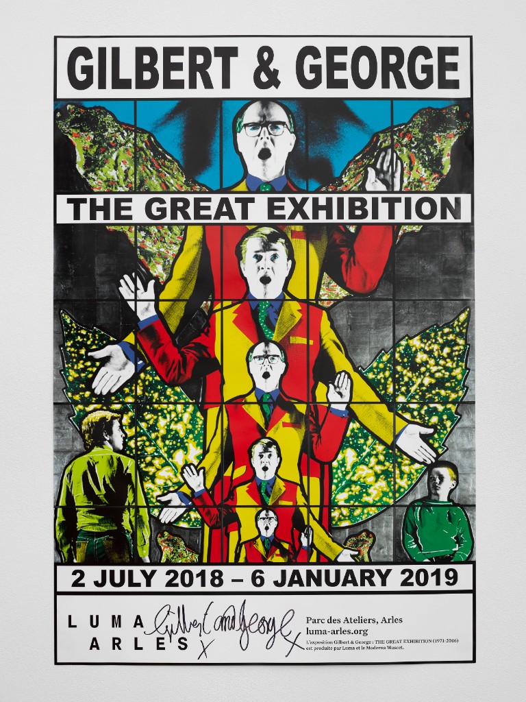 Gilbert & George - The Great Exhibition, Luma Arles - 2018
