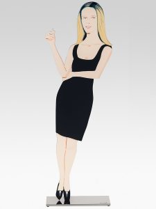 Alex Katz - Black Dress Sculpture 6 - Yvonne