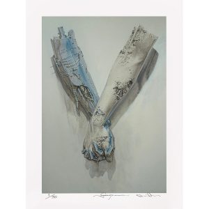 Arsham x Sorayama - untitled (holding hands) - 2019
