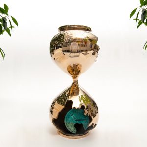 Daniel Arsham - Bronze Hourglass - 2019