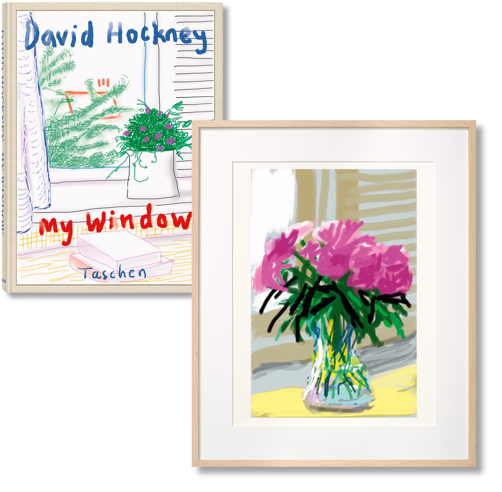 David Hockney - iPhone drawing ‘No. 535’, 28th June 2009 - 2019
