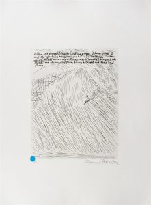 Raymond Pettibon - Untitled (When the Ground Becomes Hard and Firm)