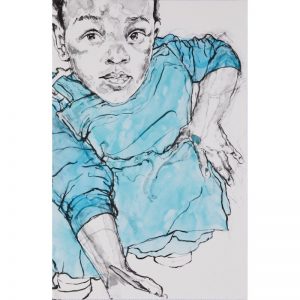 Claudette Johnson - Child Painting - 2020