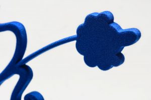 Kenny Scharf - Flores Blue - 2021