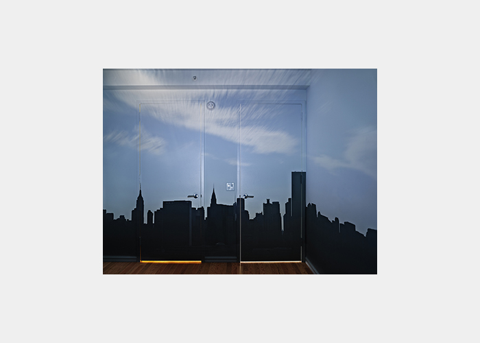 Abelardo Morell - Camera Obscura – Late Afternoon View of the East Side of Midtown Manhattan, 2014 - 2021