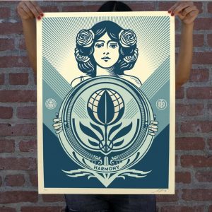 Shepard Fairey - Protect Biodiversity-Cultivate Harmony - 2021
