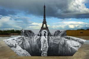 Trompe l’oeil, Les Falaises du Trocadéro, 18 mai 2021, 19h58 Paris, France, 2021