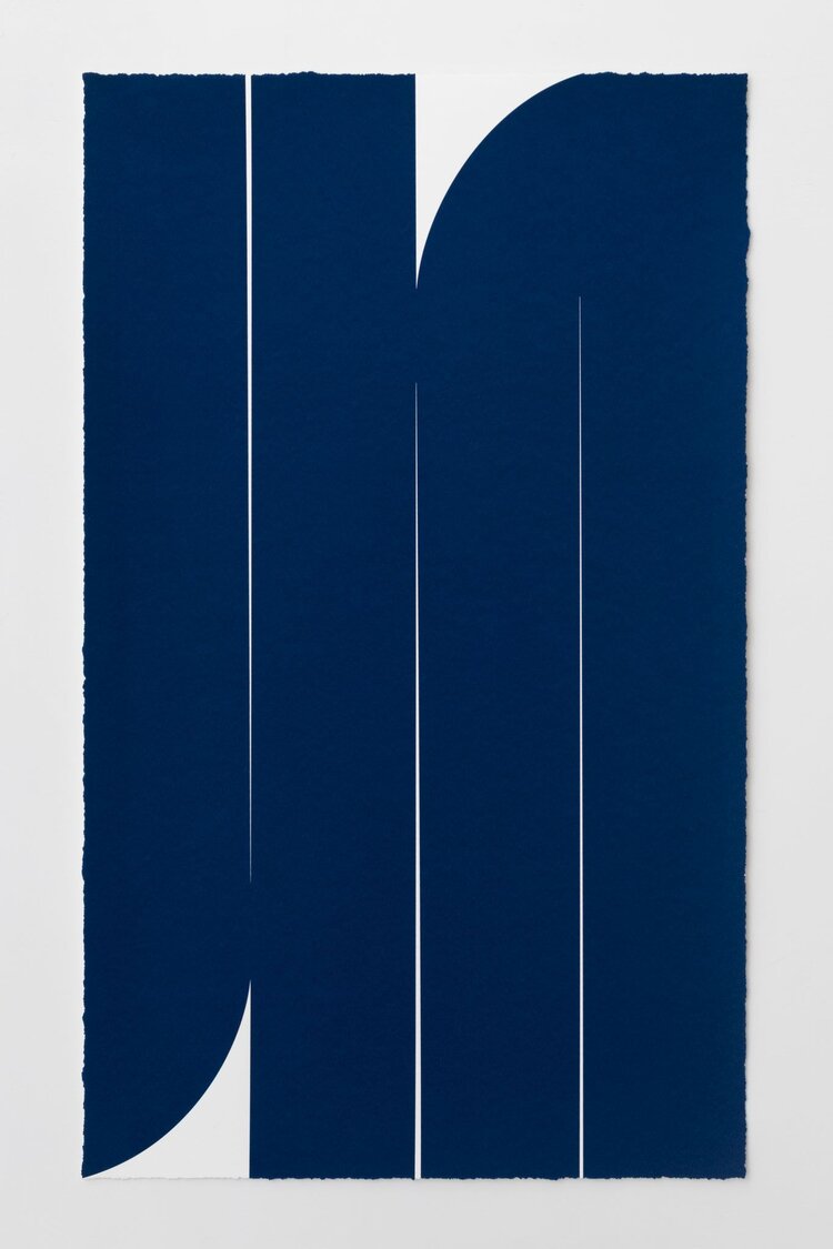 Johnny Abrahams - Untitled (Blue) - 2021.