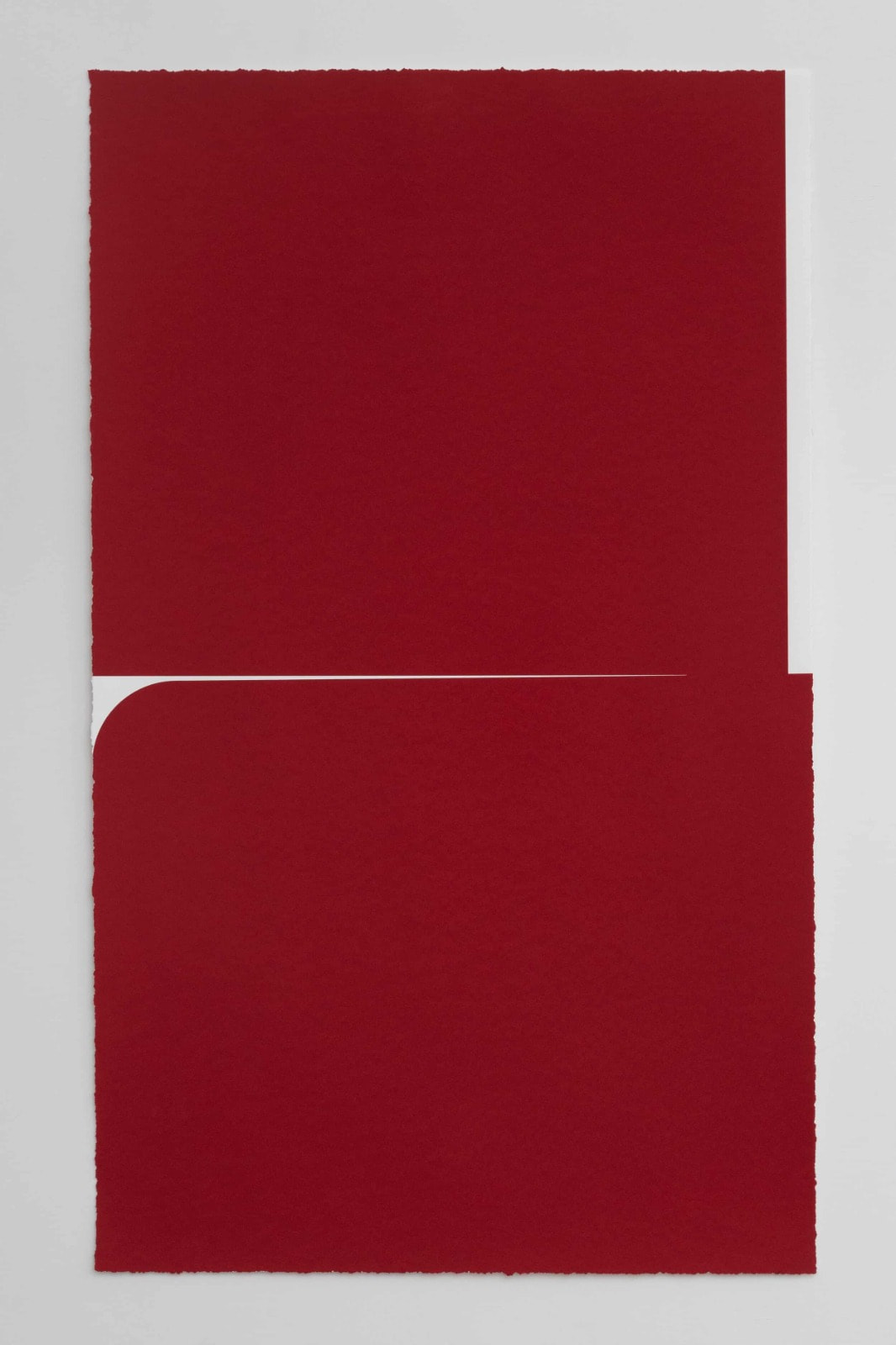 Johnny Abrahams - Untitled (Red) - 2021