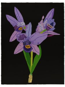Jonas Wood - Dogface Purple Orchid