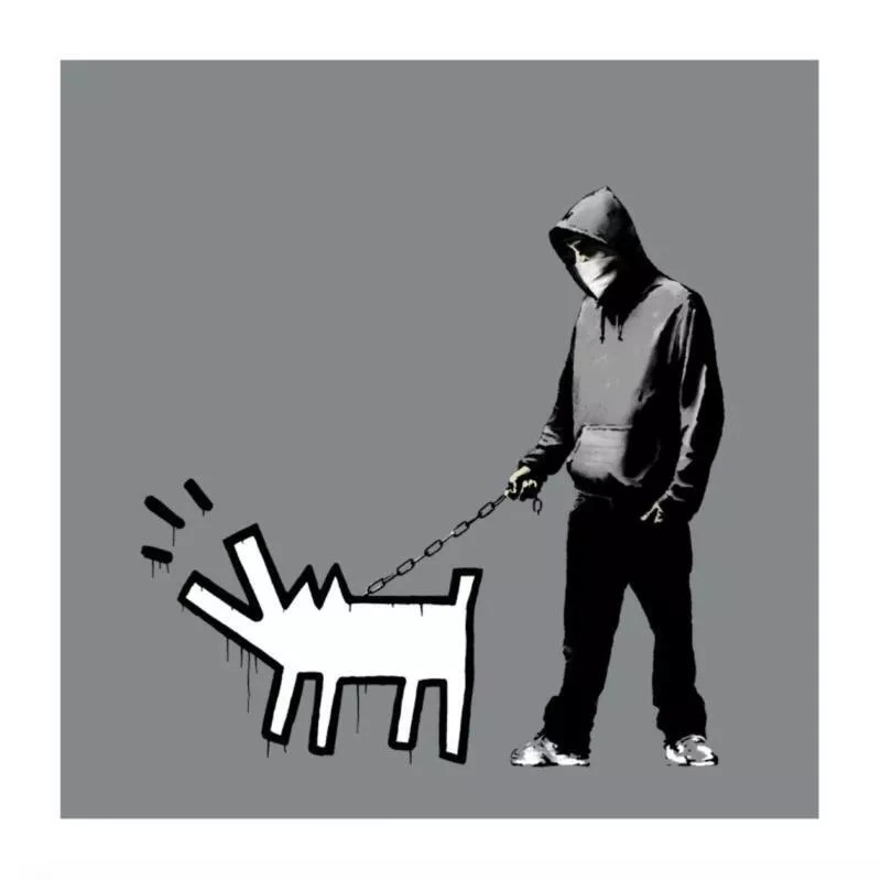 Banksy - Choose Your Weapon (Grey) - 2010