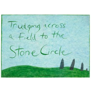 Jeremy Deller - Trudging Across A Field To The Stone Cirlce - 2022