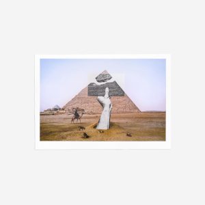 JR - Trompe l'oeil, Greetings from Giza, 21 octobre 2021, Giza, Egypte, 2021 - 2022