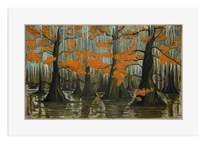 Billy Childish - They Wanted The Devil But I Sang Of God - Cypress Swamp, Fall - 2022 