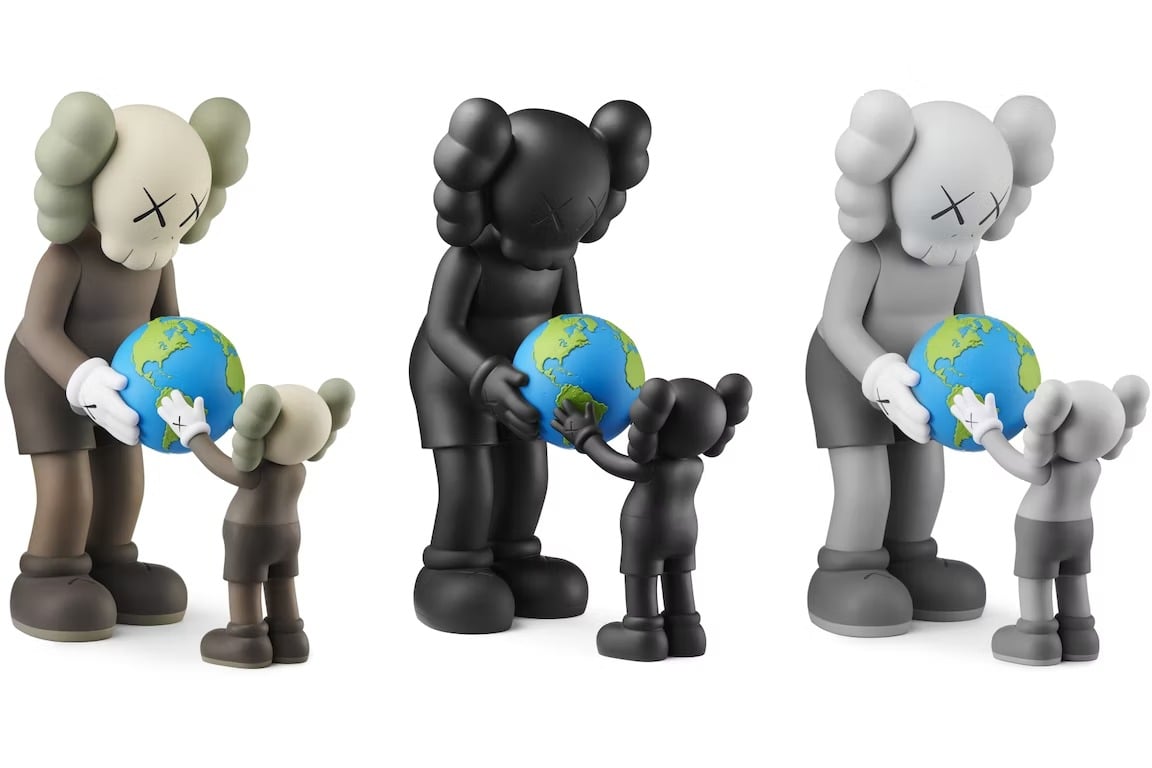 KAWS - THE PROMISE (Brown, Grey and Black) *SOLD* - New Art 