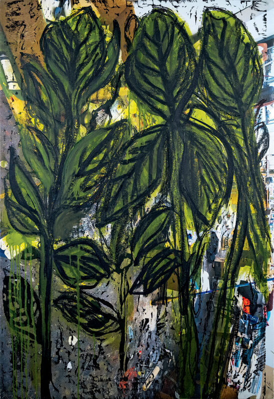 Jim Dine - Nature and Green Acrylic - 2022