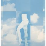Anthea Hamilton - Cloudy Legs with Scrambled Sky