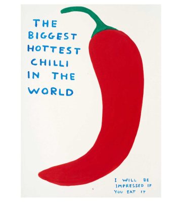 David Shrigley - The Biggest Hottest Chilli in the World - 2023