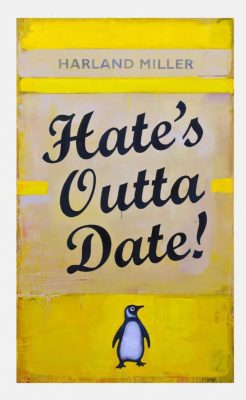 Harland Miller - Hate's Outta Date (Yellow) - 2022