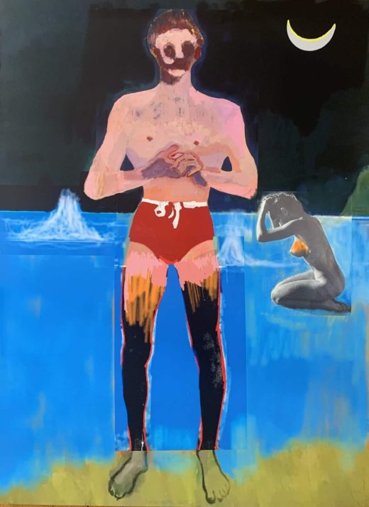 Peter Doig – Bather for Secession - 2020