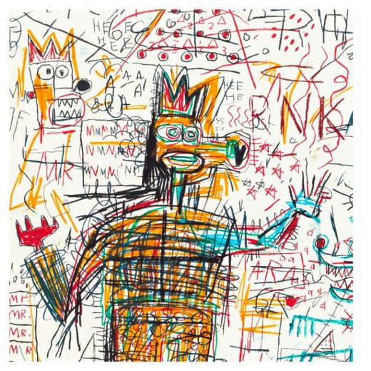 Jean-Michel Basquiat - The Figure Portfolio - Series of Five Screenprints - 1982/2023