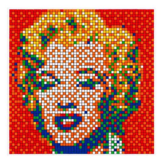 INVADER - Rubik Shot Red Marilyn - 2023