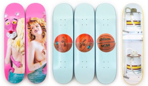Jeff Koons - Three New Skateboard Editions