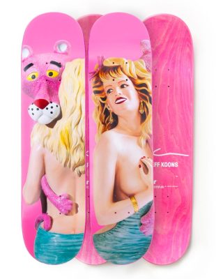 Jeff Koons - Three New Skateboard Editions - 2023